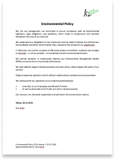 Environmental policy